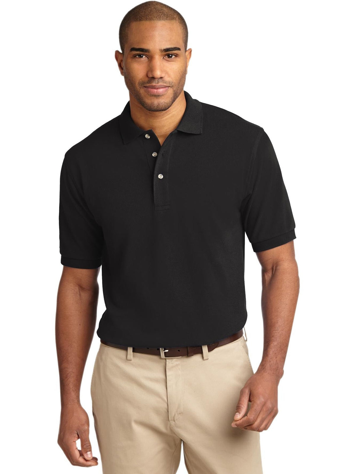 Port Authority Tall Pique Knit Polo Shirt