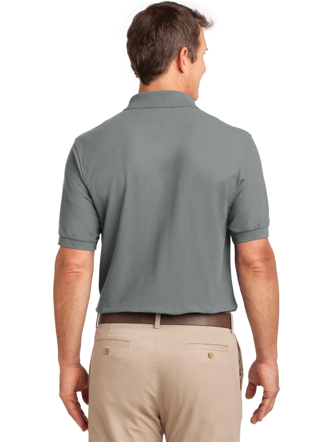 Port Authority Tall Silk Touch Polo with Pocket