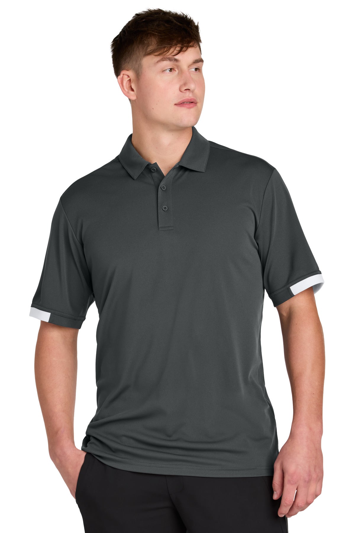 Sport-Tek Club Colorblock Polo