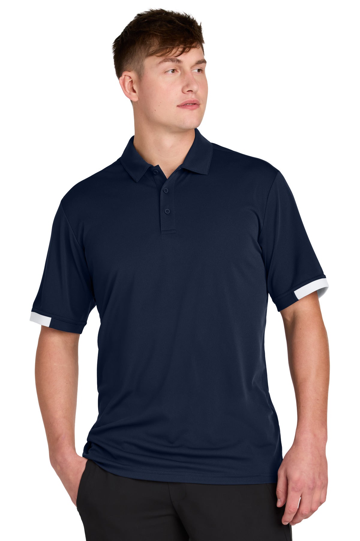 Sport-Tek Club Colorblock Polo