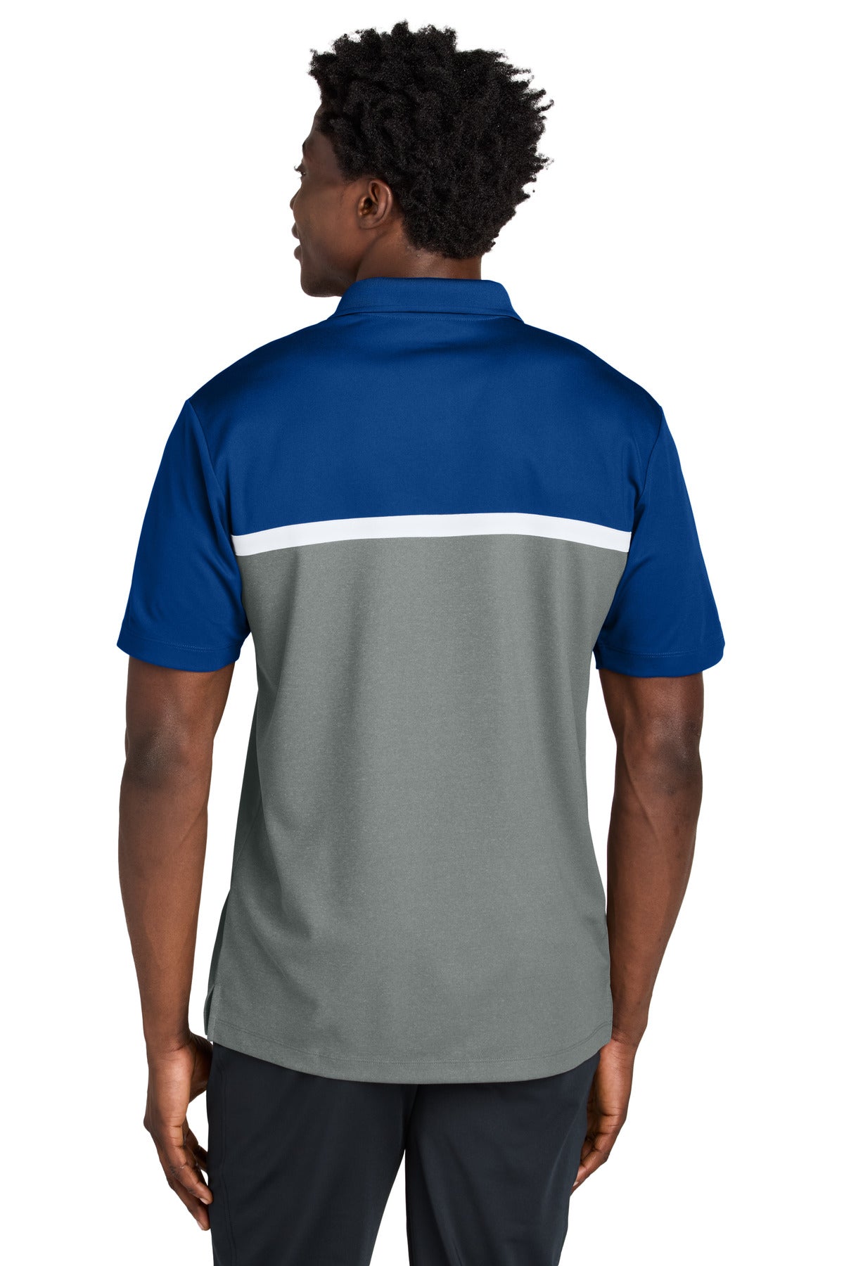 Sport-Tek UV Micropique Colorblock Polo