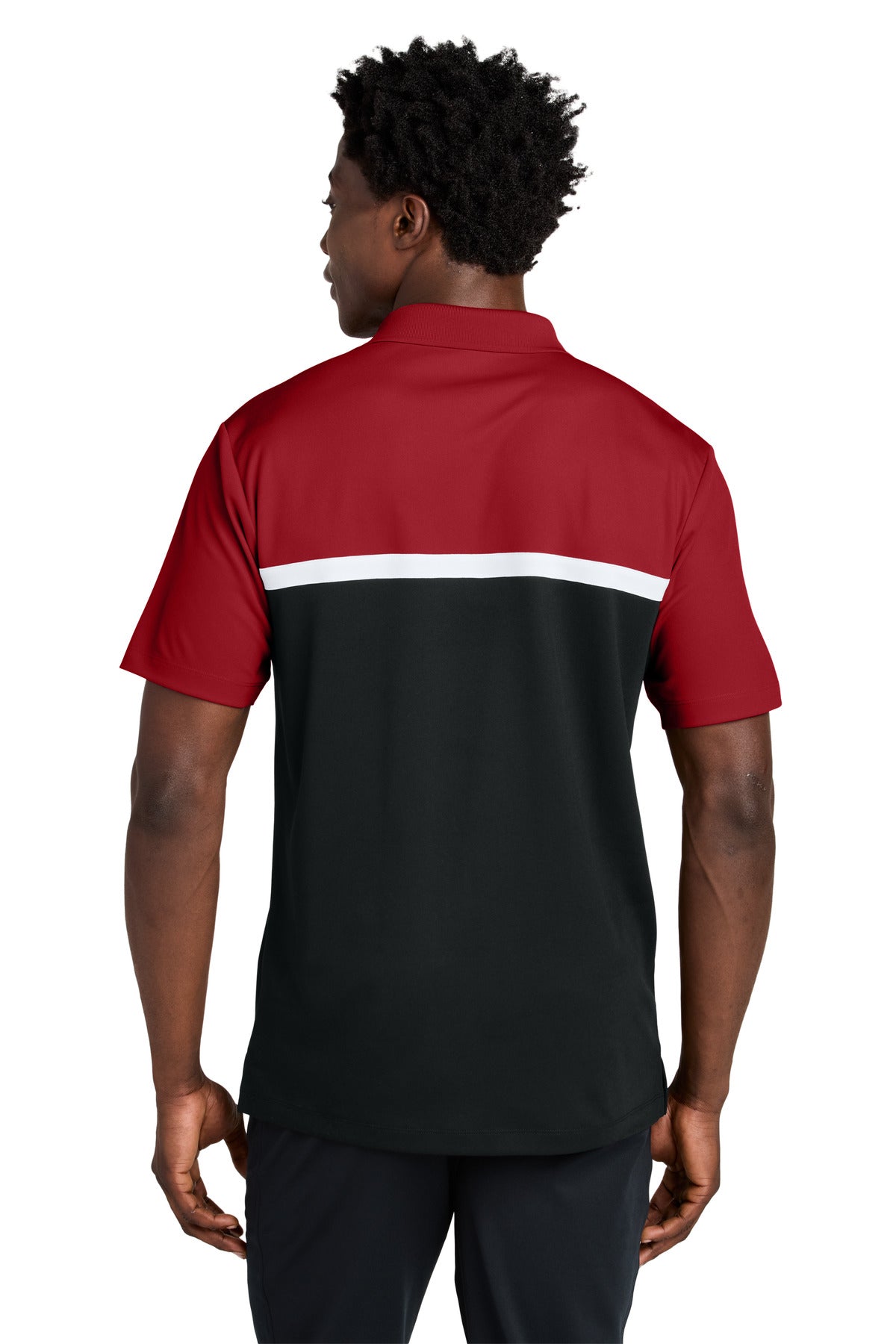 Sport-Tek UV Micropique Colorblock Polo