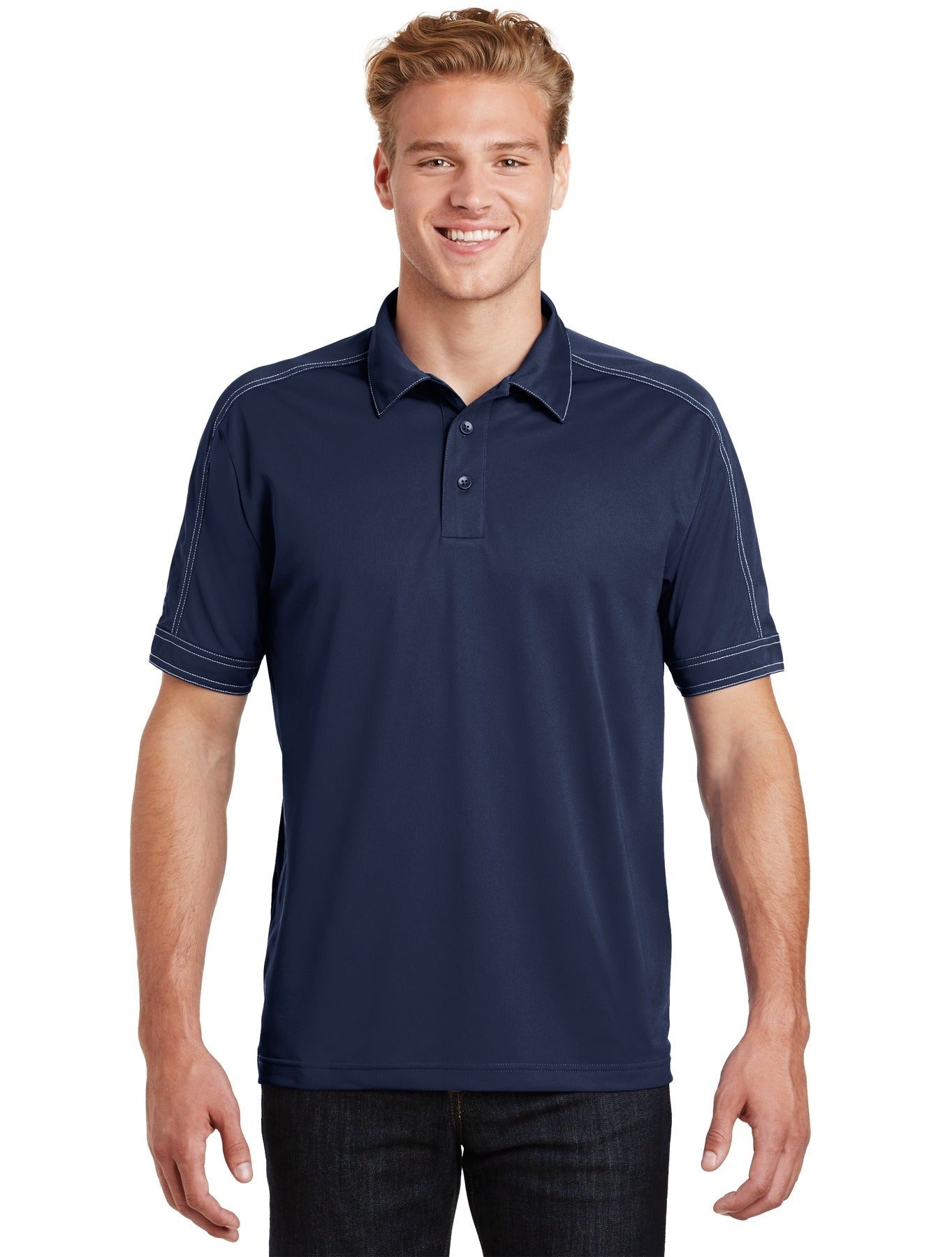 Sport-Tek Contrast Stitch Sport-Wick Polo