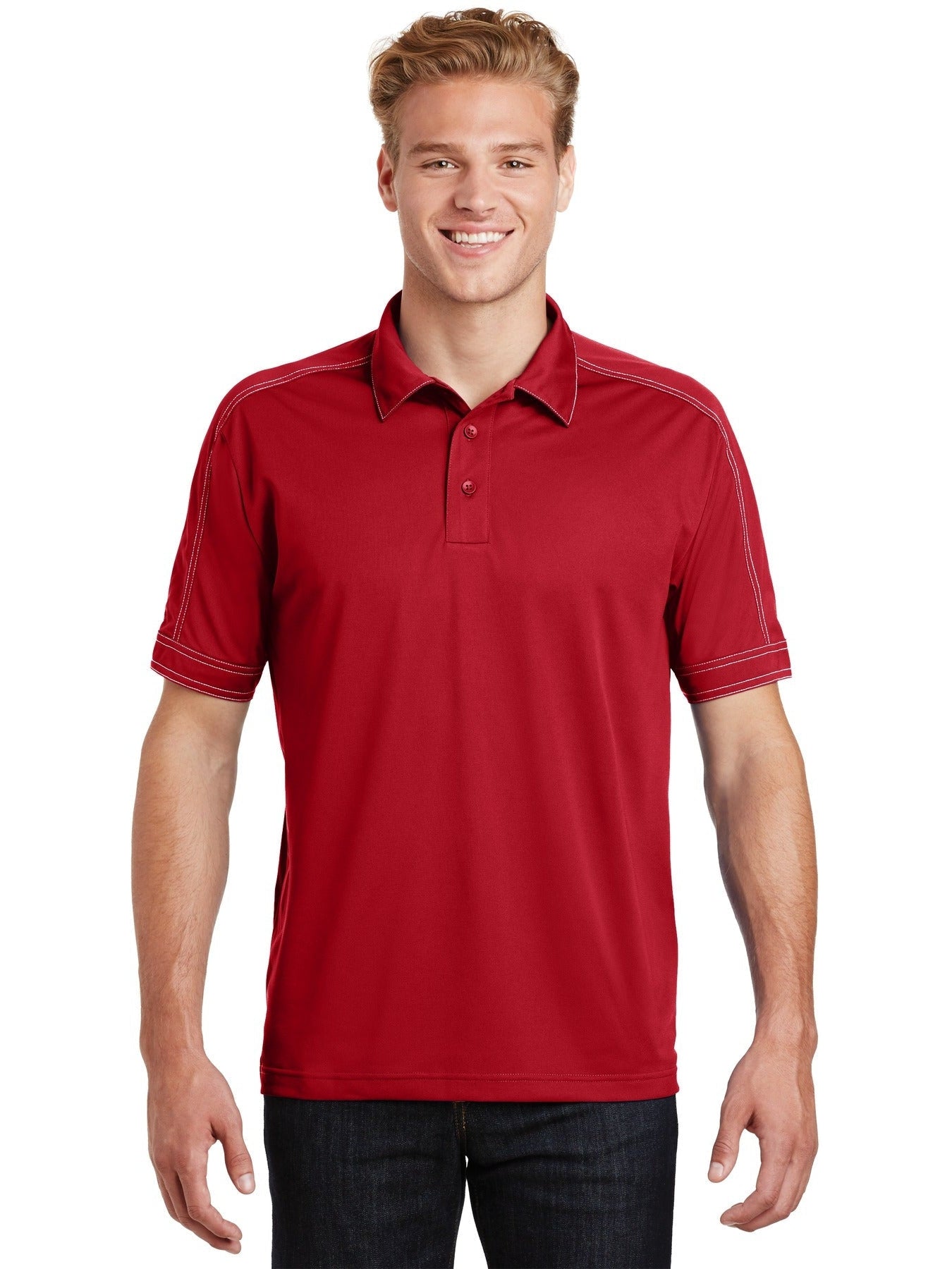 Sport-Tek Contrast Stitch Sport-Wick Polo