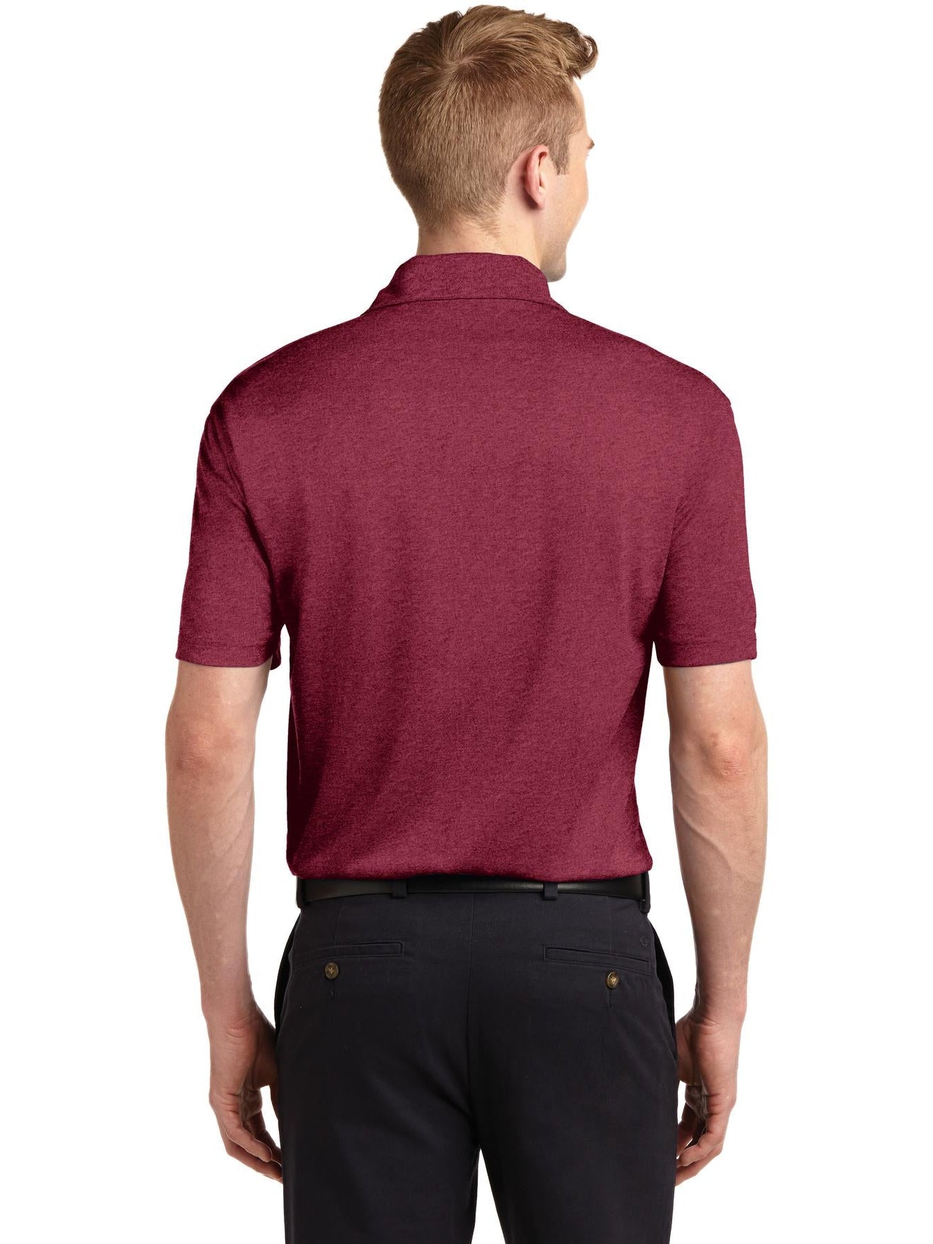 Sport-Tek Heather Contender Polo
