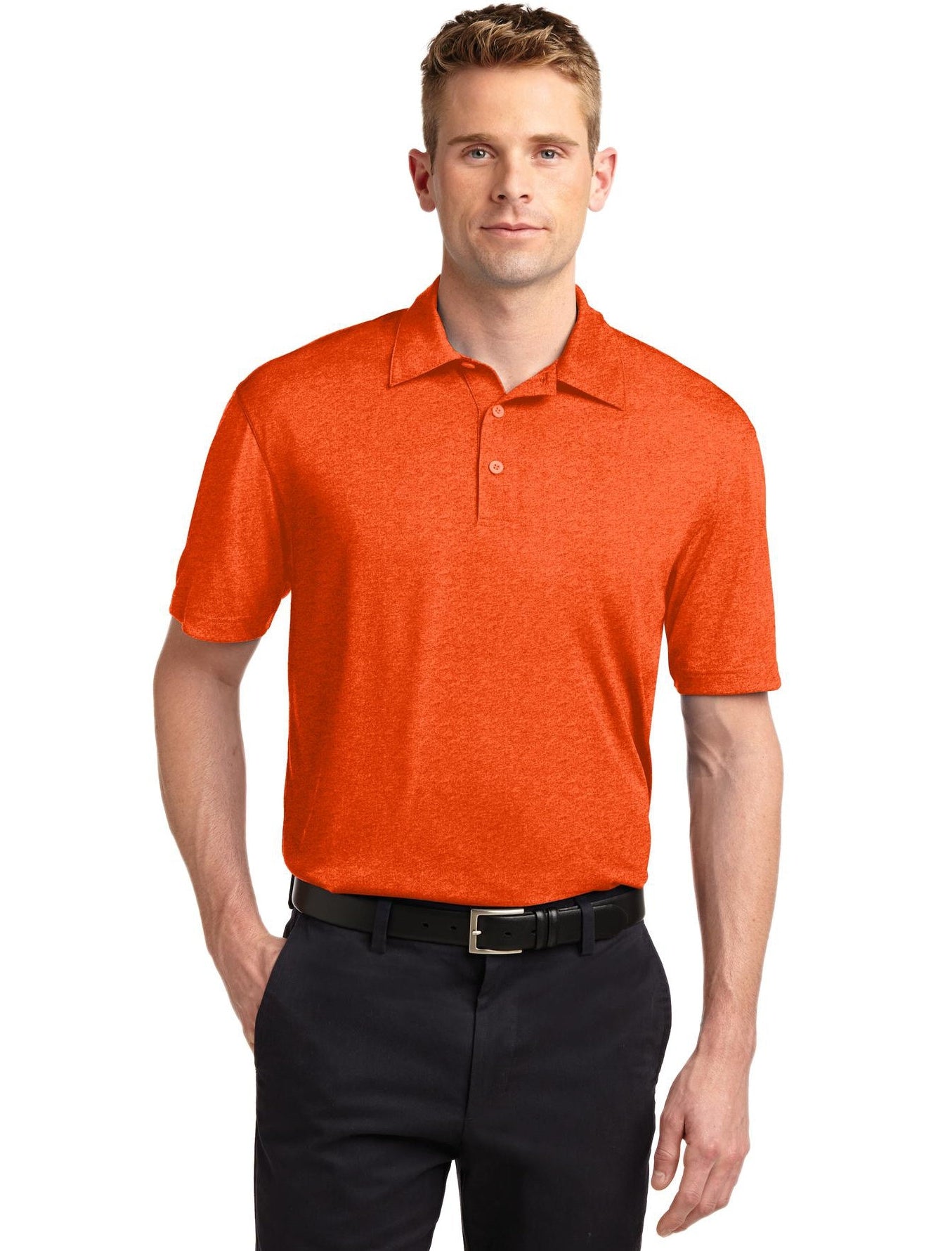 Sport-Tek Heather Contender Polo