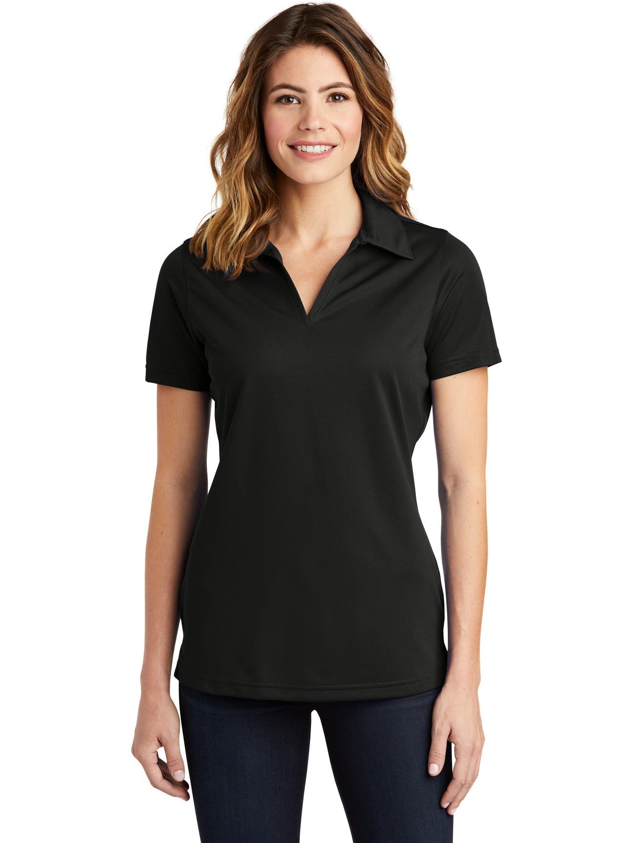 Sport-Tek Ladies PosiCharge Active Textured Polo