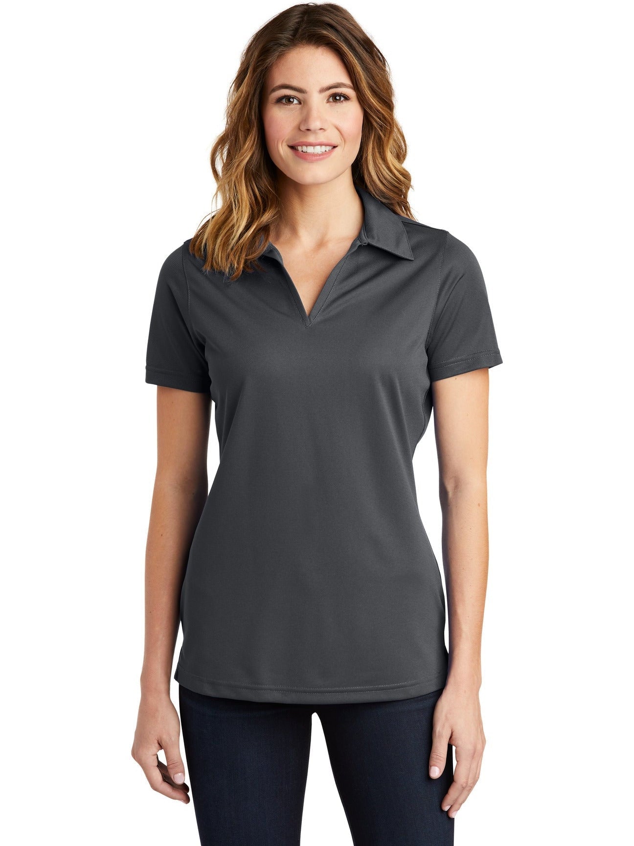 Sport-Tek Ladies PosiCharge Active Textured Polo