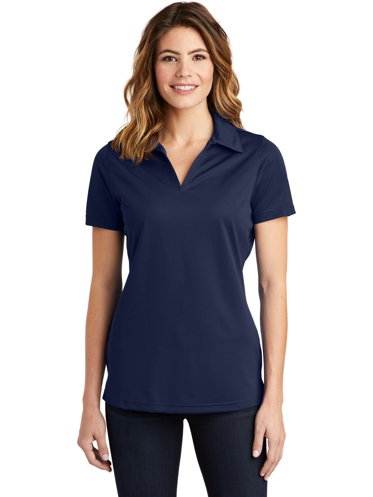 Sport-Tek Ladies PosiCharge Active Textured Polo
