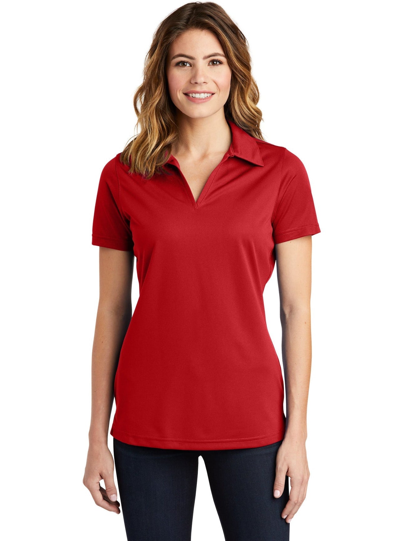 Sport-Tek Ladies PosiCharge Active Textured Polo