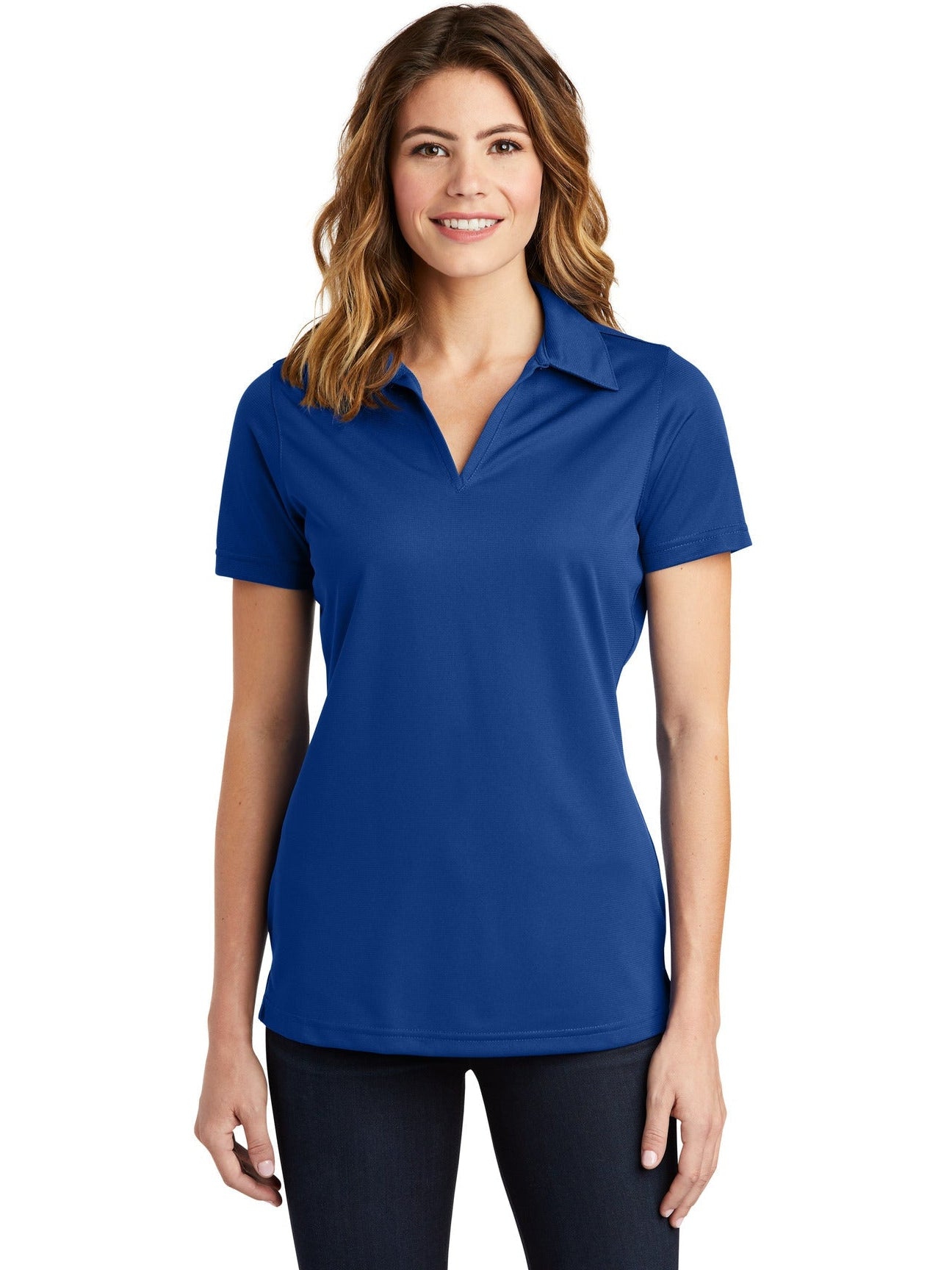 Sport-Tek Ladies PosiCharge Active Textured Polo