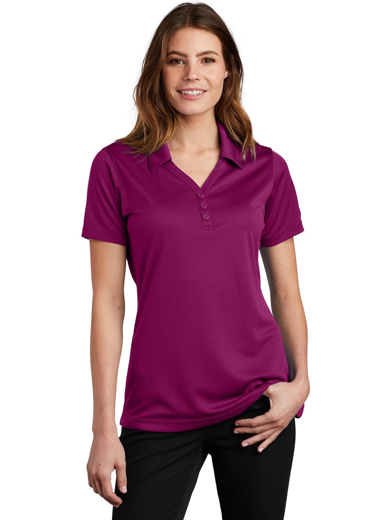 Sport-Tek Ladies PosiCharge Micro-Mesh Polo