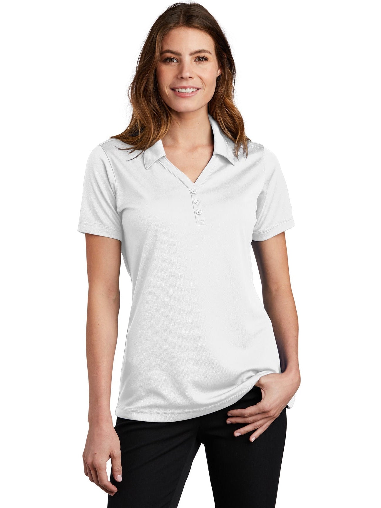 Sport-Tek Ladies PosiCharge Micro-Mesh Polo