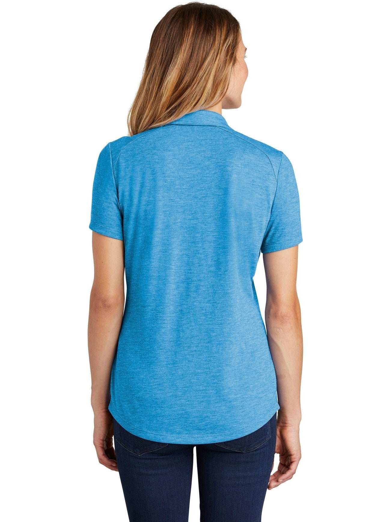 Sport-Tek Ladies PosiCharge Tri-Blend Wicking Polo
