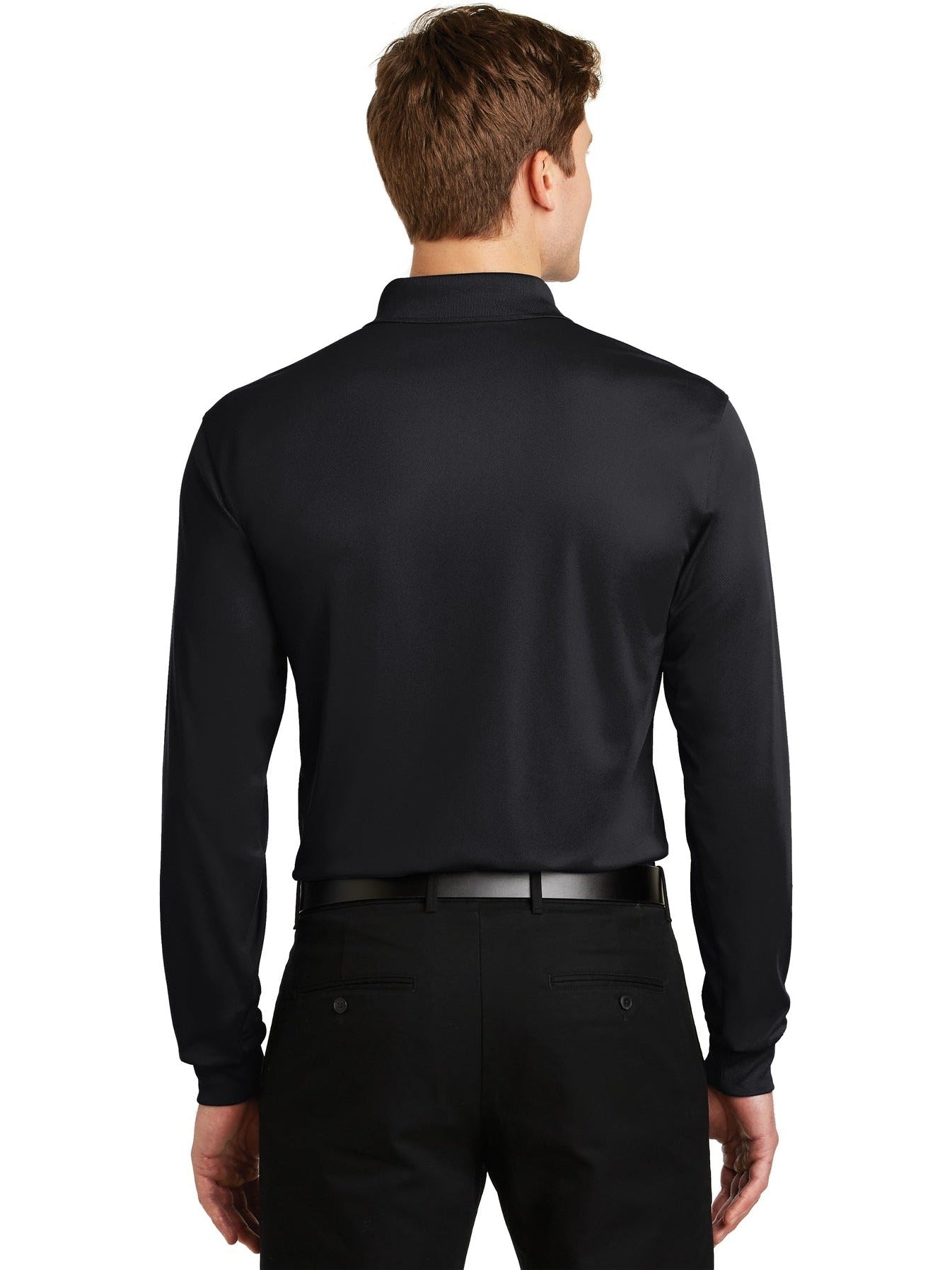 Sport-Tek Long Sleeve Micropique Sport-Wick Polo