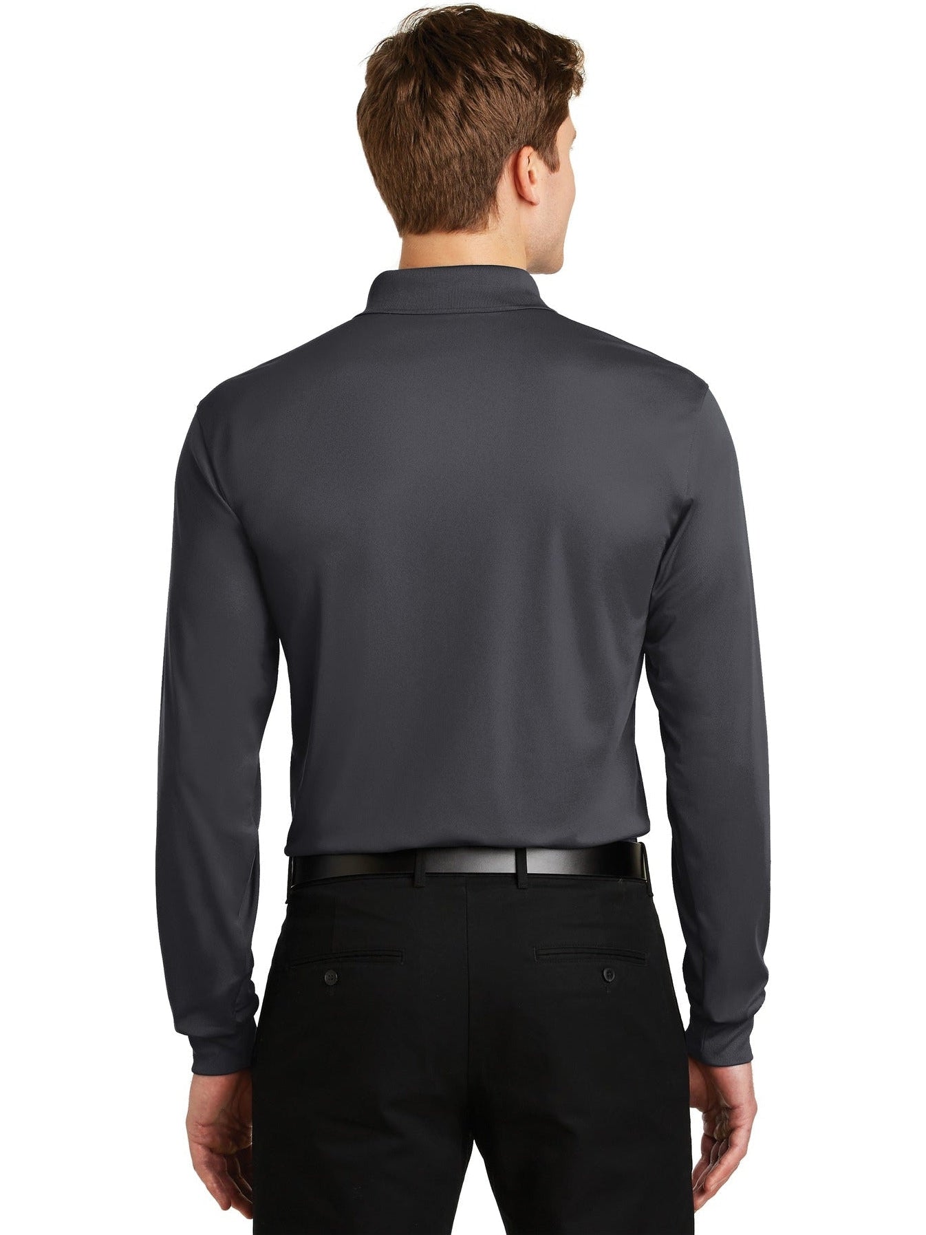 Sport-Tek Long Sleeve Micropique Sport-Wick Polo