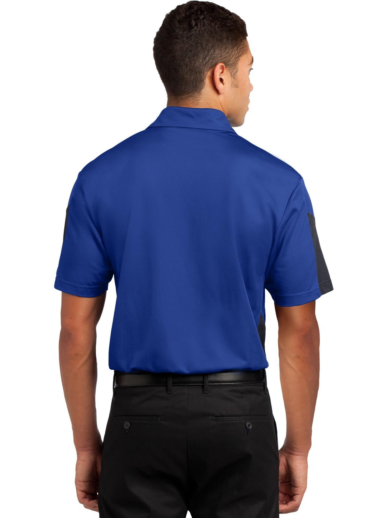 Sport-Tek PosiCharge Active Textured Colorblock Polo