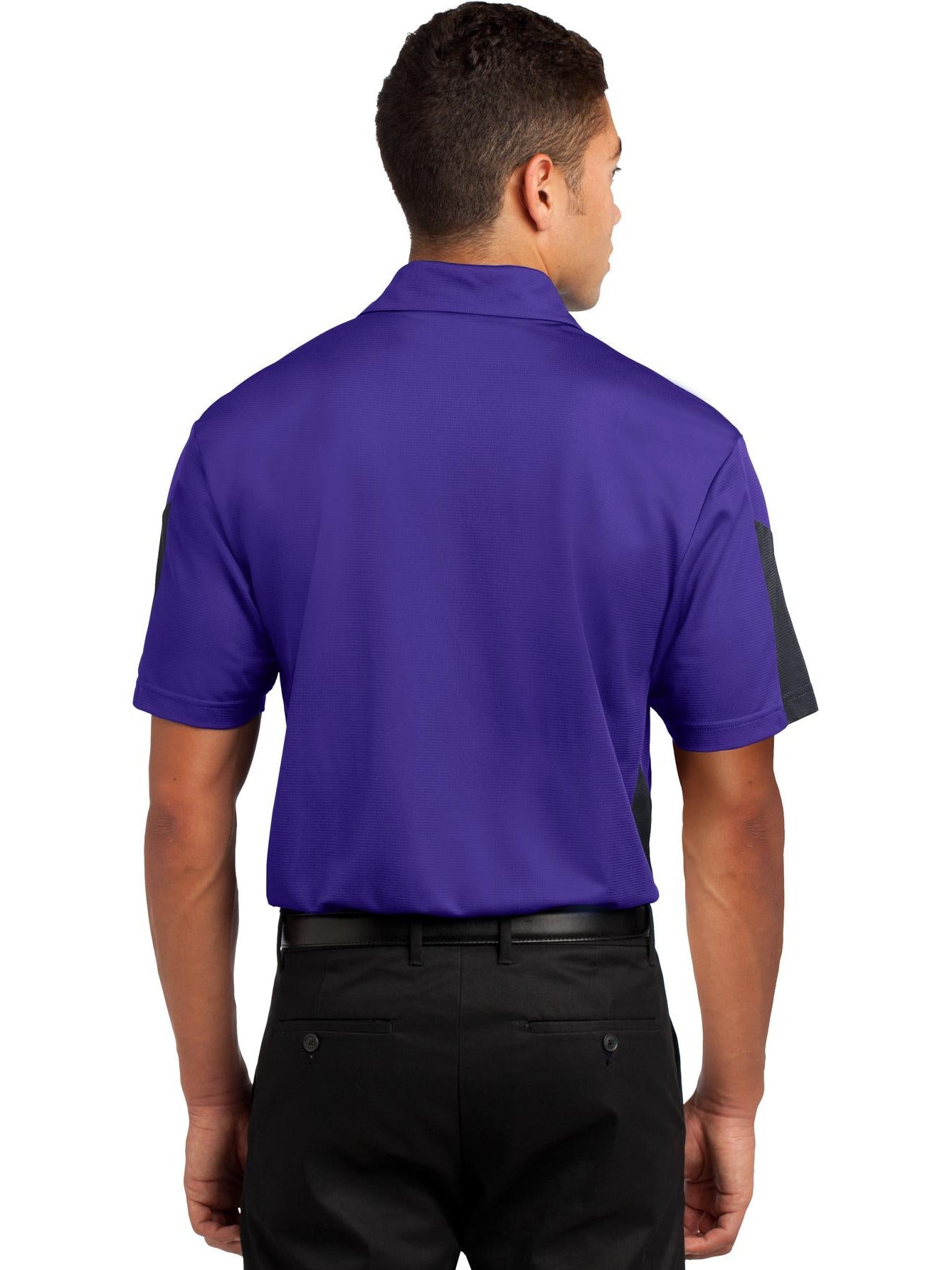 Sport-Tek PosiCharge Active Textured Colorblock Polo