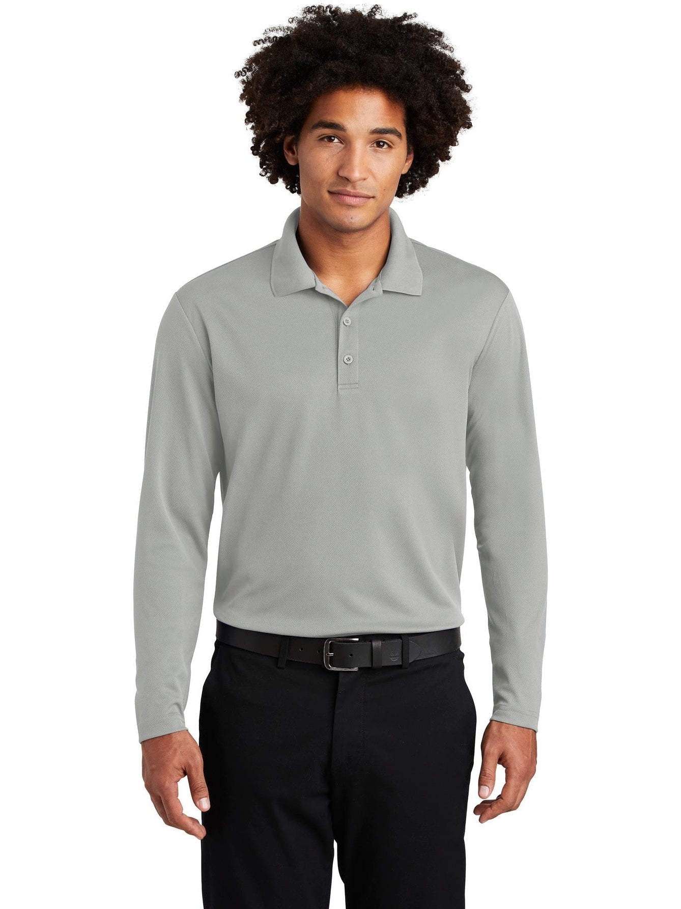 Sport-Tek PosiCharge RacerMesh Long Sleeve Polo