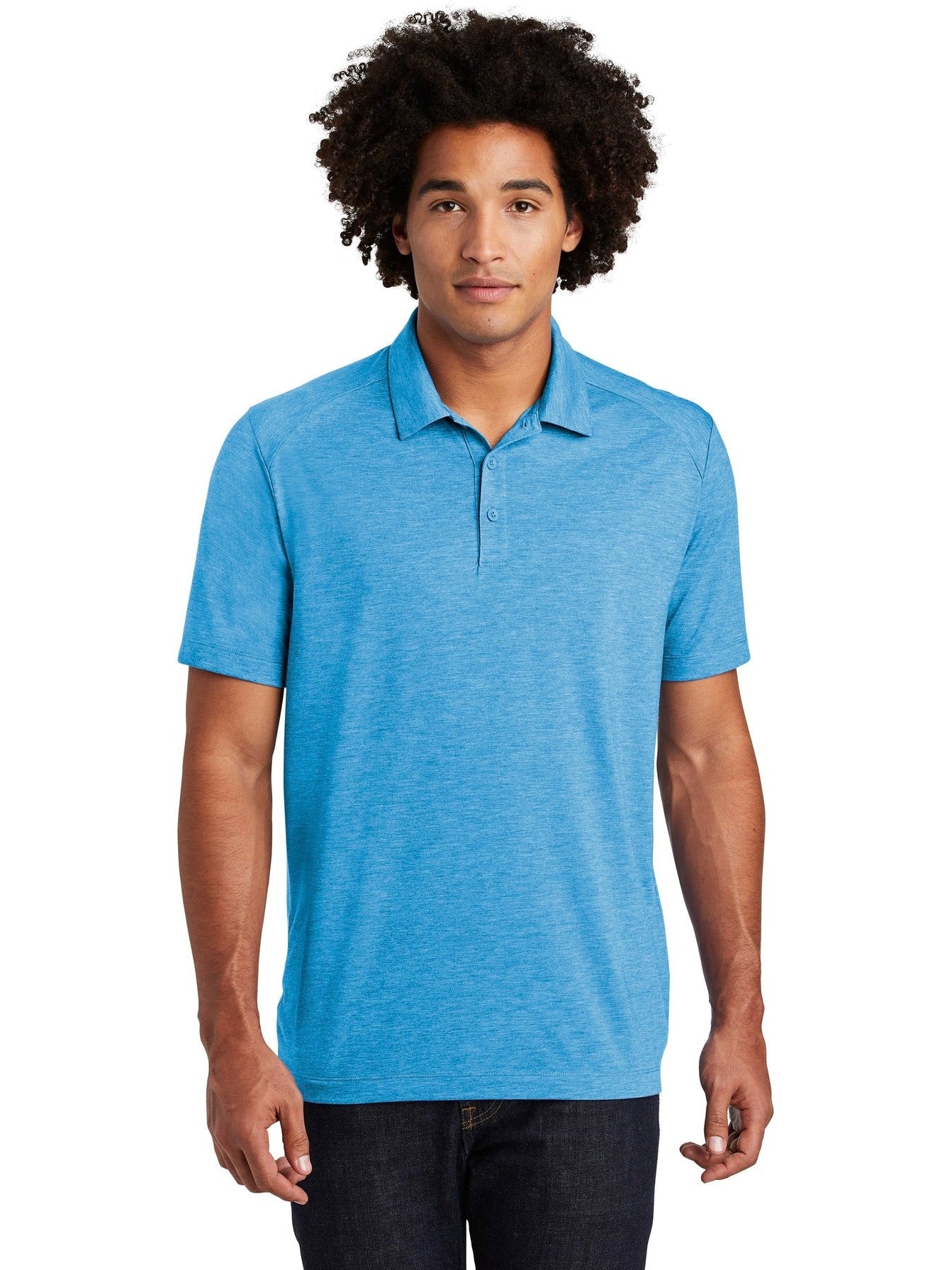 Sport-Tek PosiCharge Tri-Blend Wicking Polo