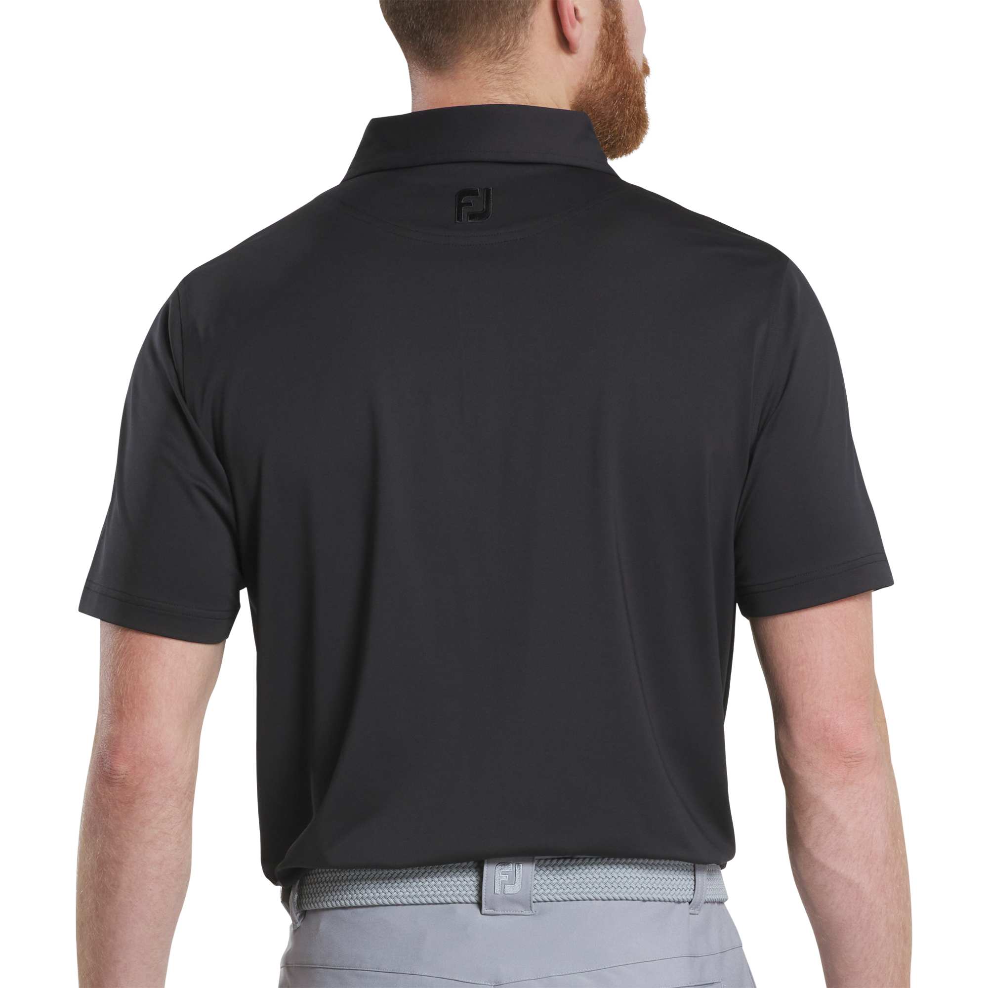 FootJoy Solid Lisle Performance Golf Polo