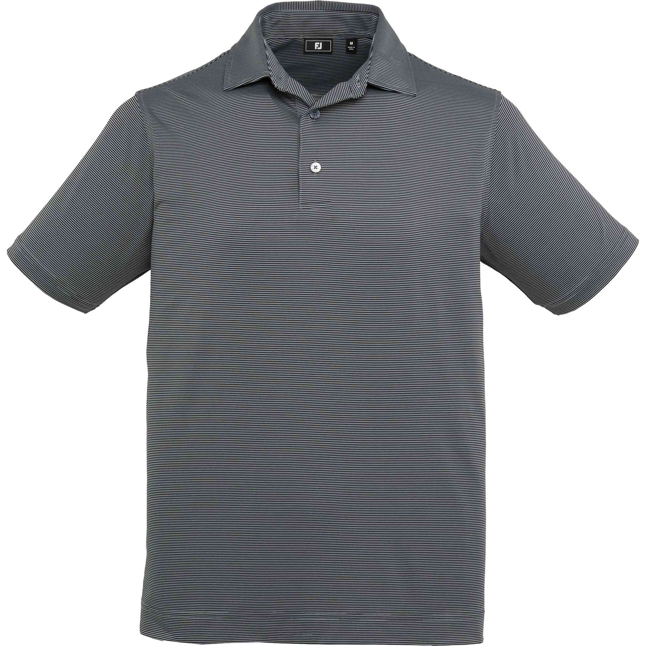FootJoy MicroFeeder Stripe Performance Golf Polo