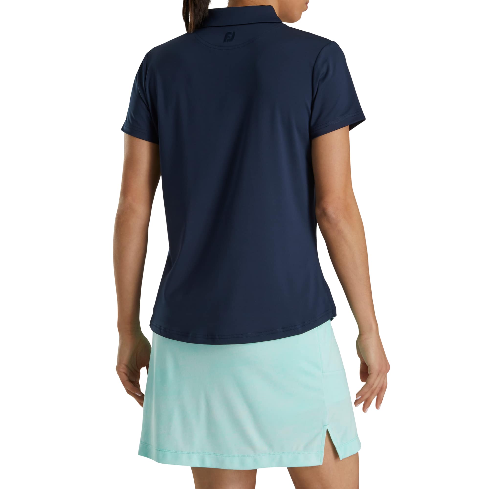 FootJoy Ladies Solid Lisle Performance Golf Polo