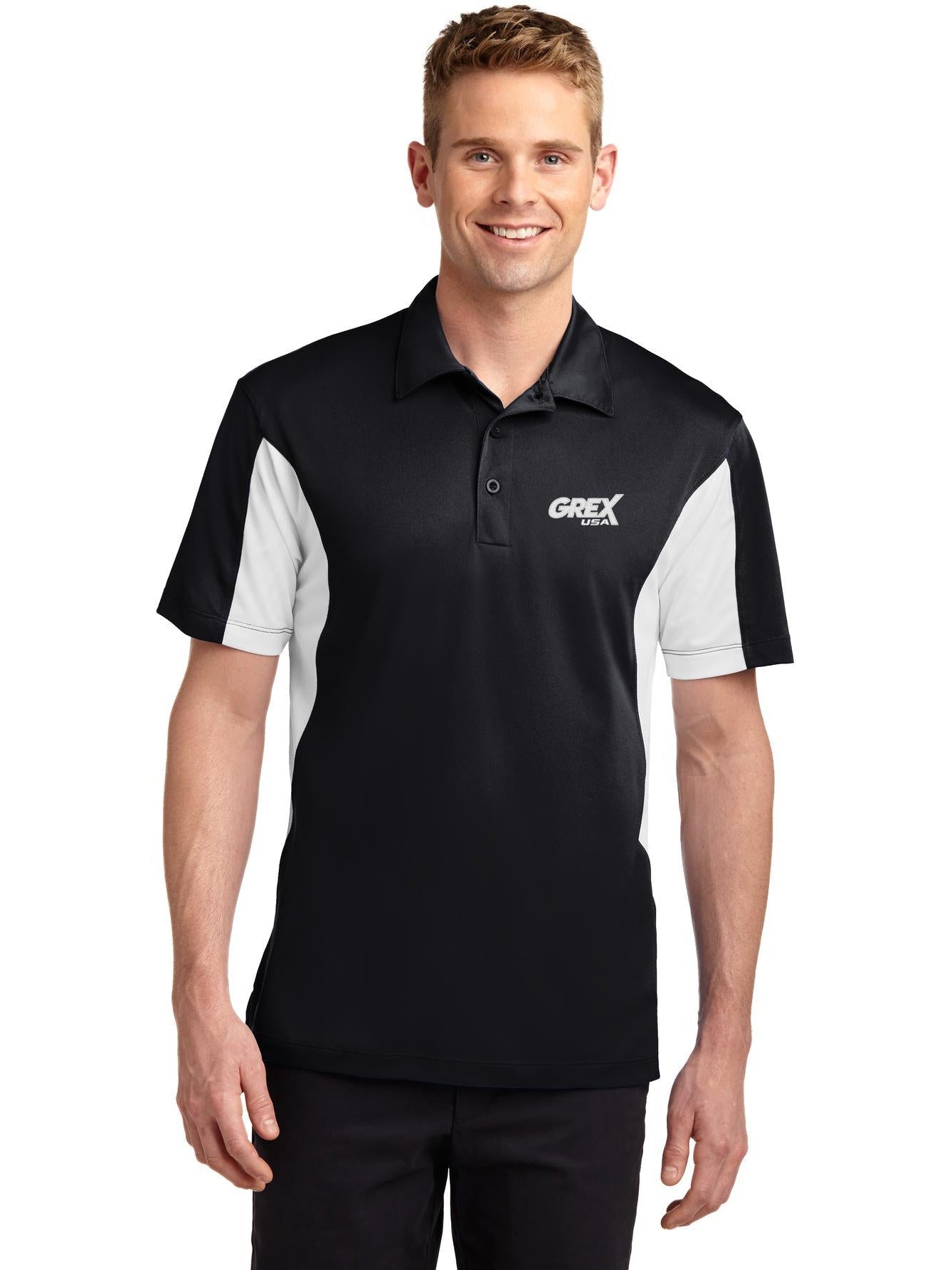 Sport-Tek Tall Side Blocked Sport Wick Polo