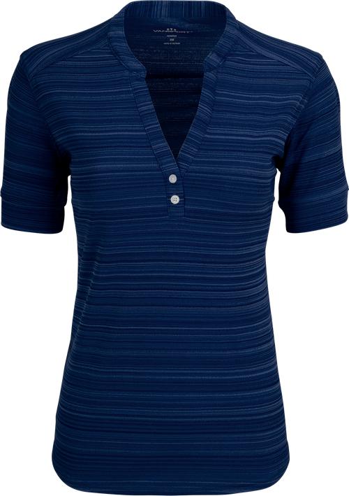 Vansport Ladies Strata Textured Henley