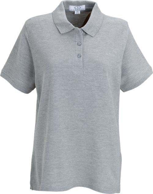 Vantage Ladies Soft-Blend Double-Tuck Pique Polo