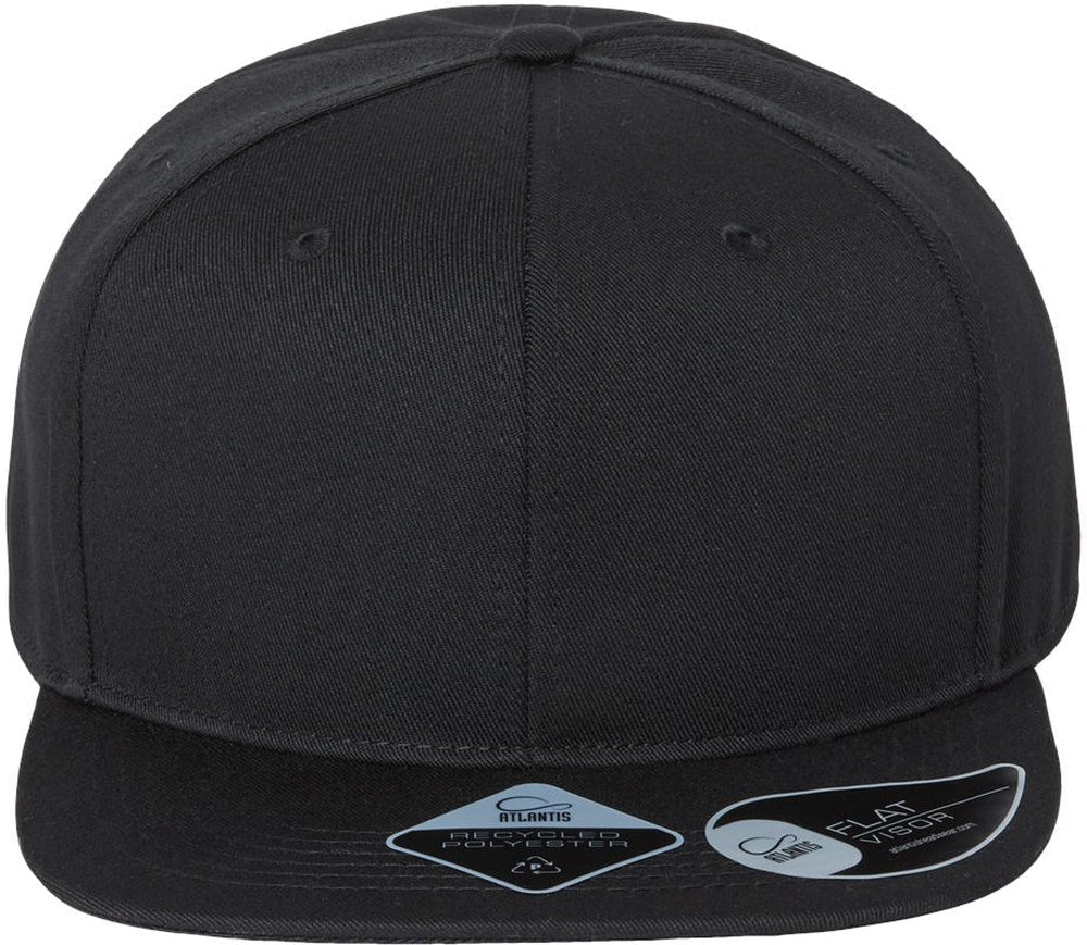 Atlantis Headwear Sustainable Flat Bill Cap - JL Franklins