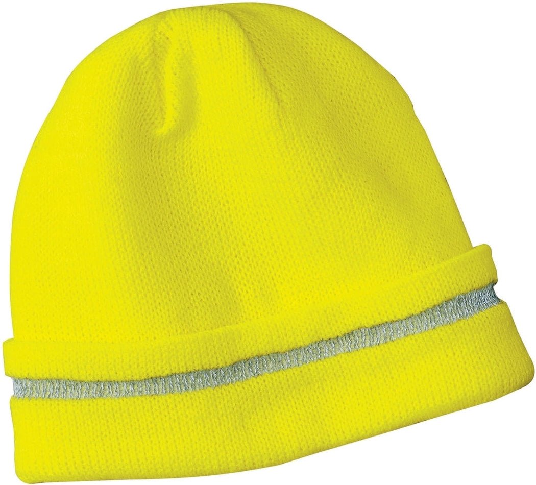 CornerStone Enhanced Visibility Beanie With Reflective Stripe - JL Franklins