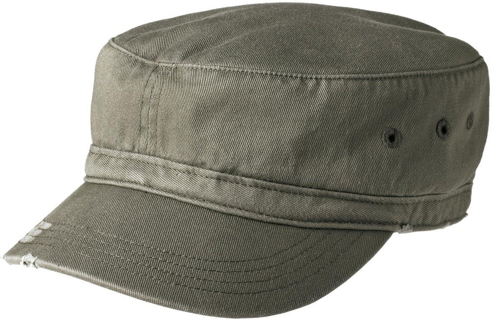 District Distressed Military Hat - JL Franklins