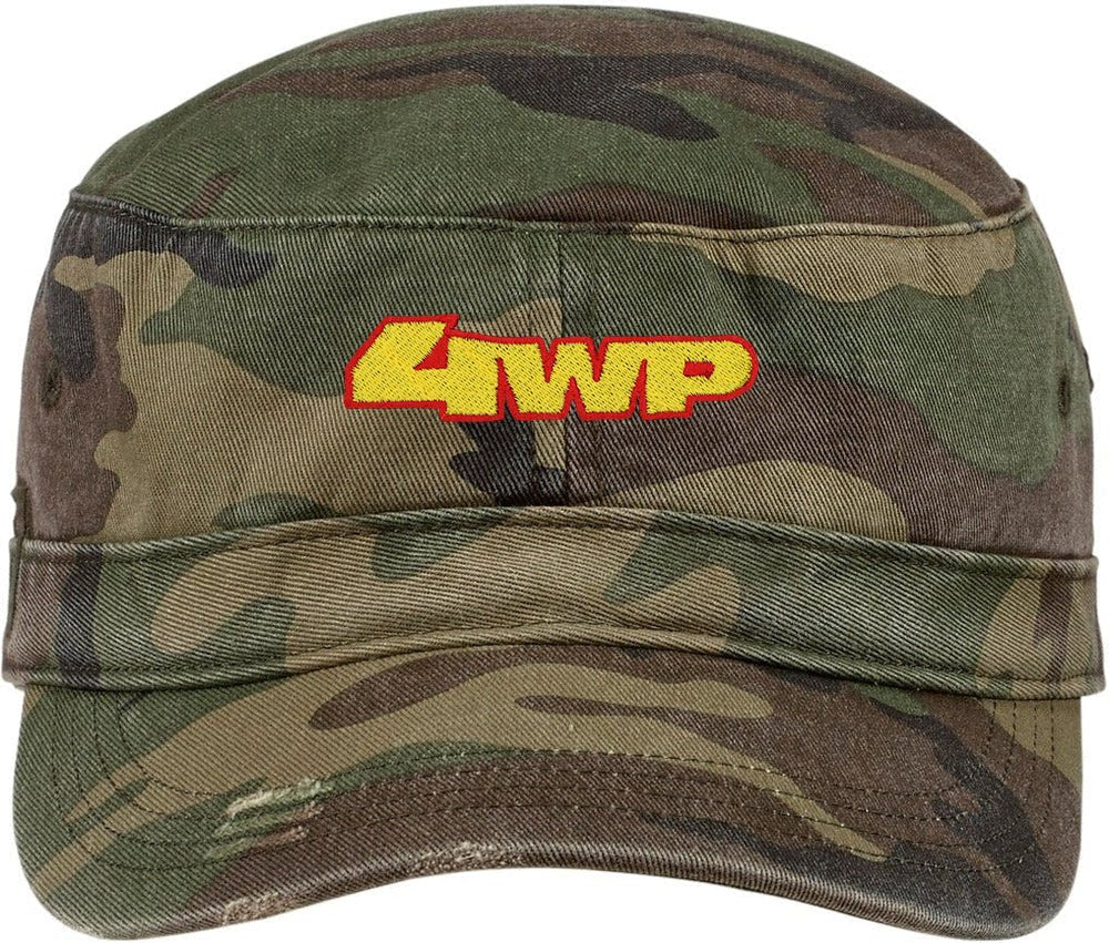 District Distressed Military Hat - JL Franklins