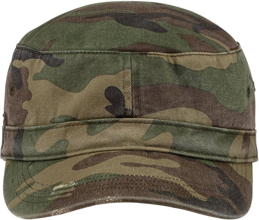 District Distressed Military Hat - JL Franklins