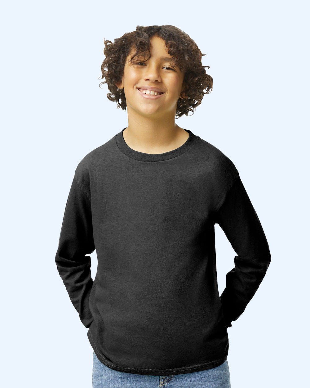 Gildan Heavy Cotton™ Youth Long Sleeve T-Shirt - 5400B - JL Franklins