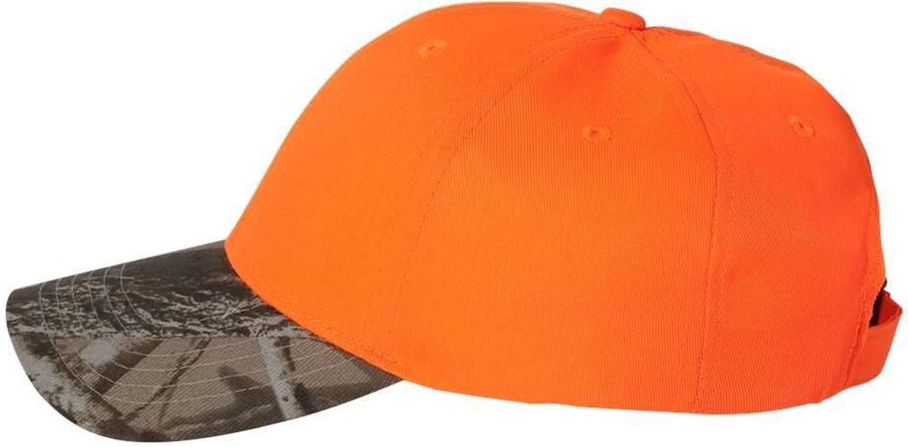 Kati Solid Crown with Camo Visor Cap - JL Franklins