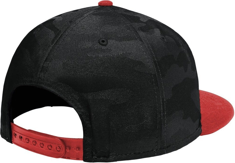 New Era Camo Flat Bill Snapback Cap - JL Franklins
