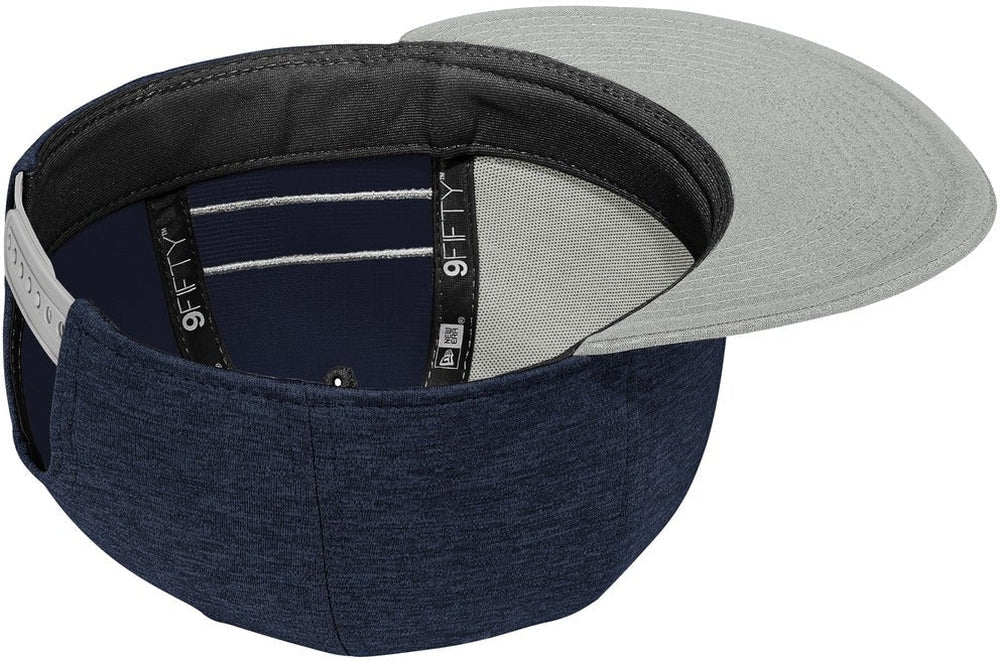 New Era Shadow Heather Striped Flat Bill Snapback Cap - JL Franklins