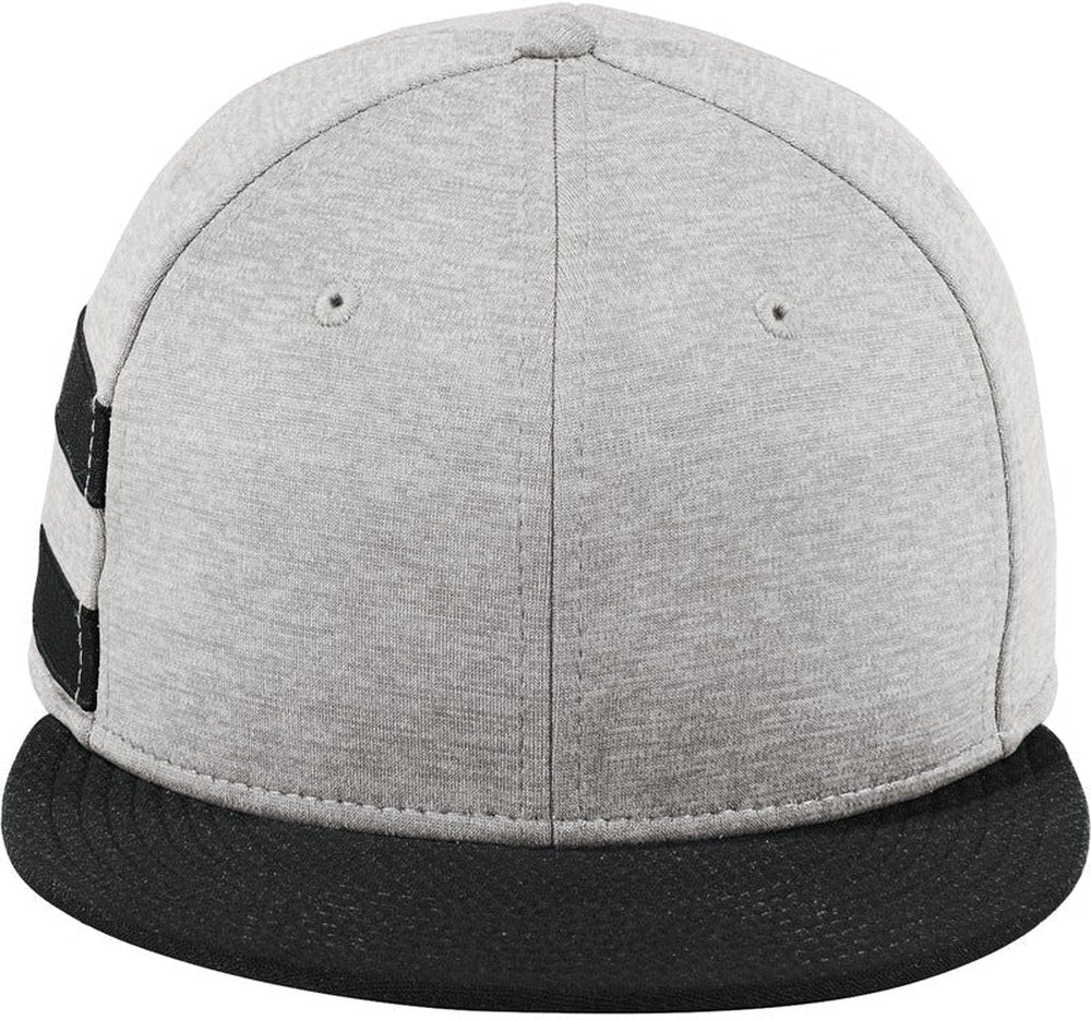 New Era Shadow Heather Striped Flat Bill Snapback Cap - JL Franklins
