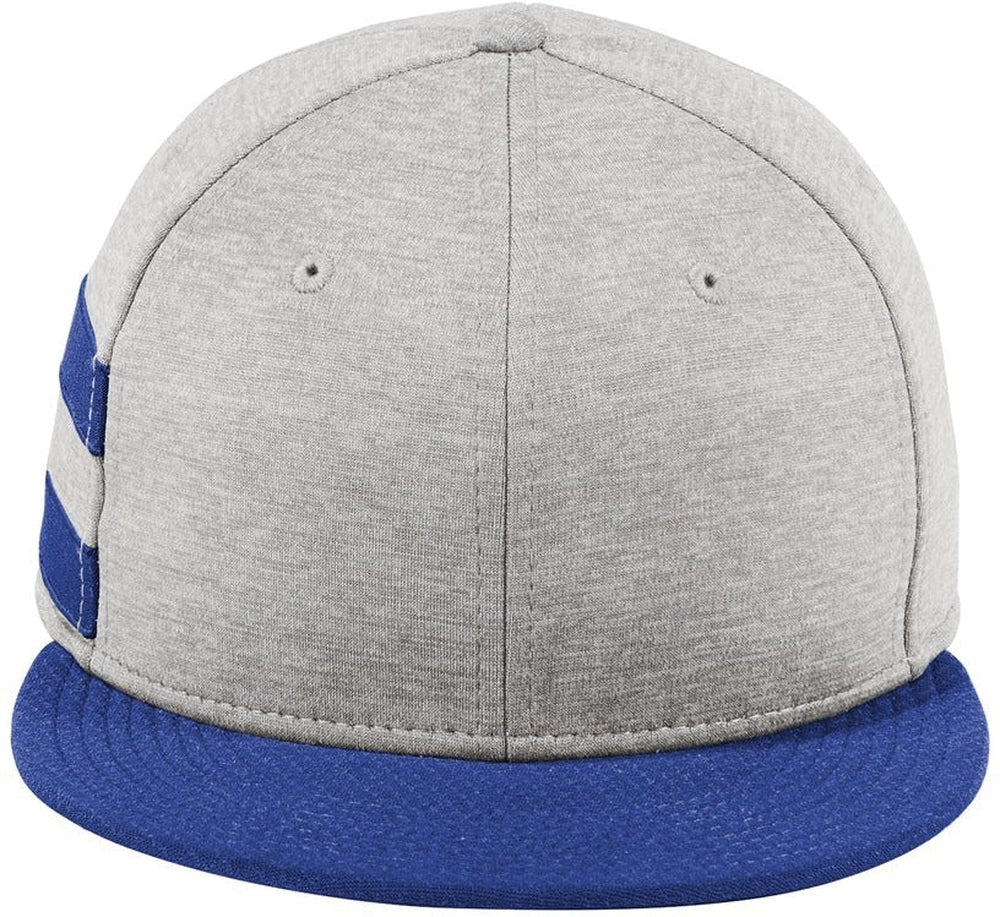 New Era Shadow Heather Striped Flat Bill Snapback Cap - JL Franklins