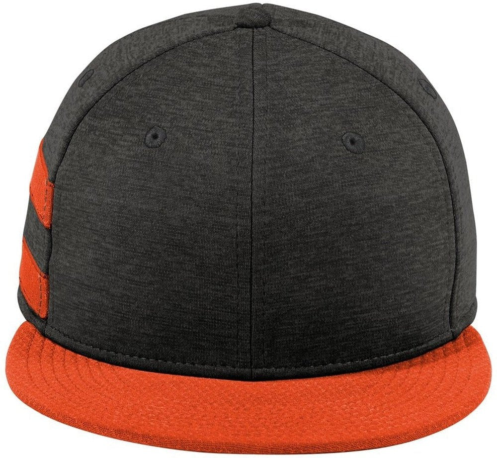 New Era Shadow Heather Striped Flat Bill Snapback Cap - JL Franklins