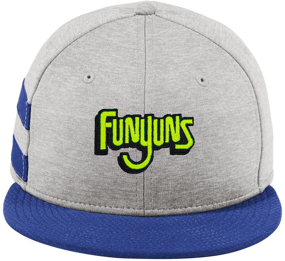 New Era Shadow Heather Striped Flat Bill Snapback Cap - JL Franklins
