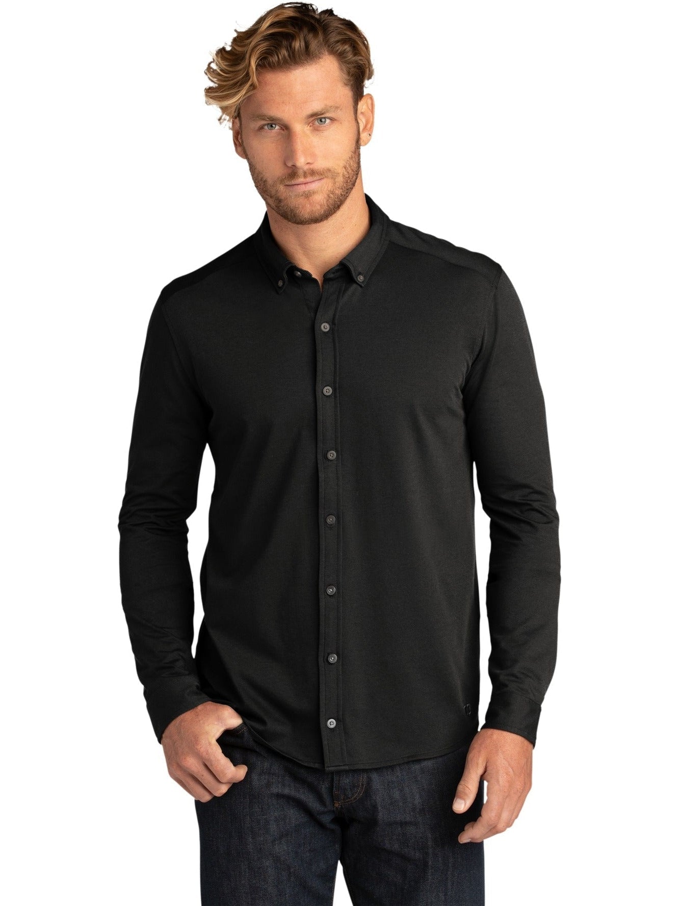 OGIO Code Stretch Long Sleeve Button - Up - JL Franklins