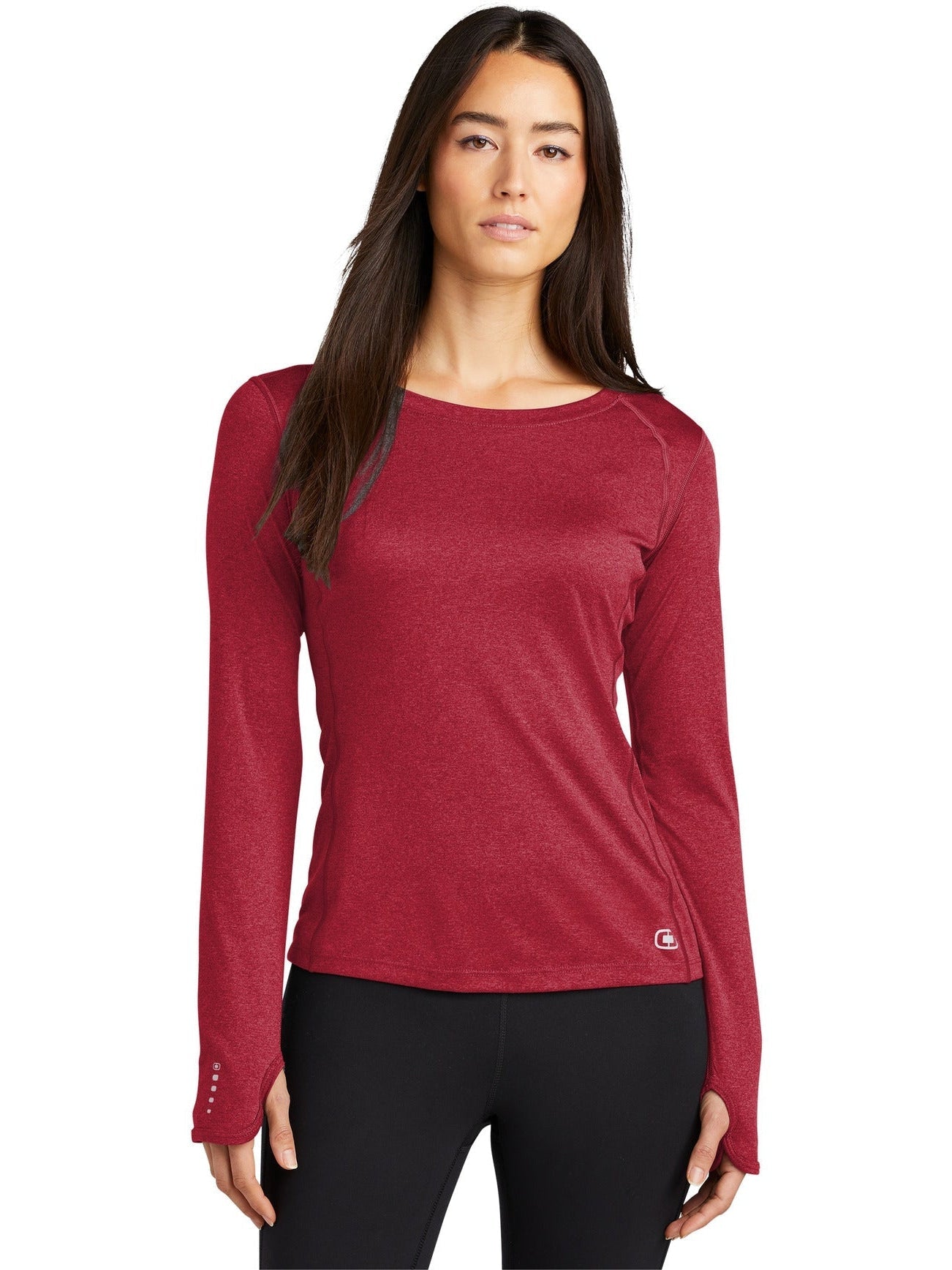 OGIO Endurance Ladies Long Sleeve Pulse Crew - JL Franklins