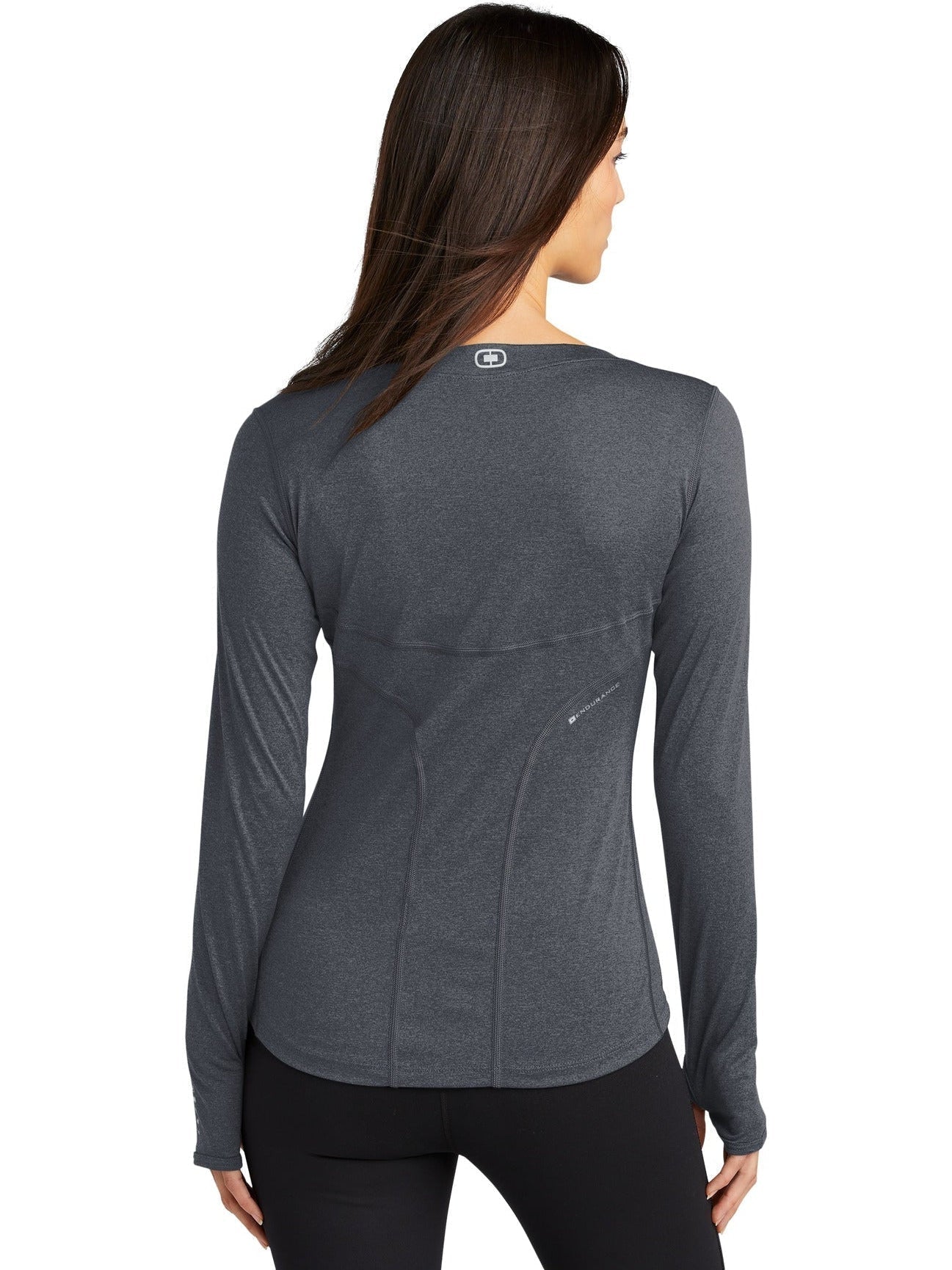 OGIO Endurance Ladies Long Sleeve Pulse Crew - JL Franklins