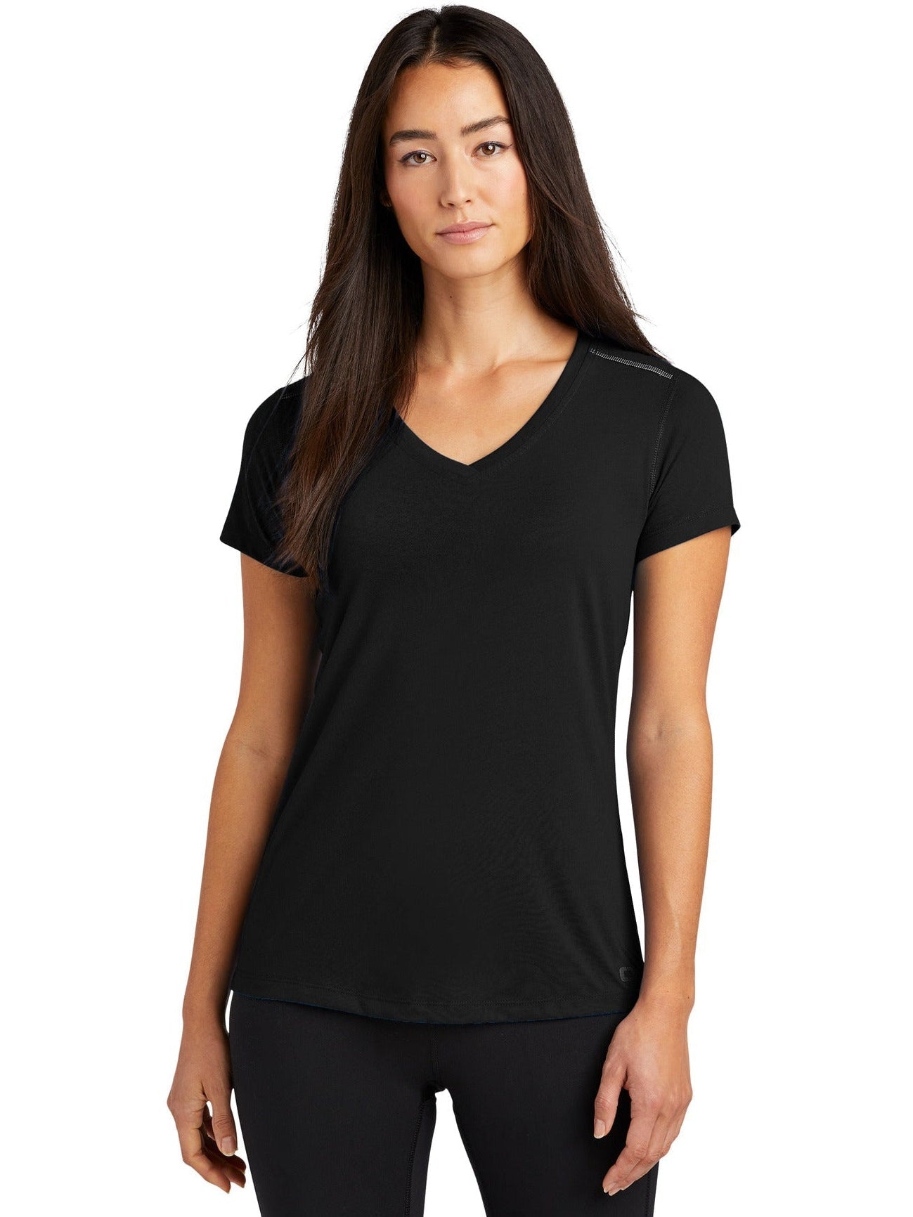 OGIO Endurance Ladies Peak V - Neck Tee - JL Franklins