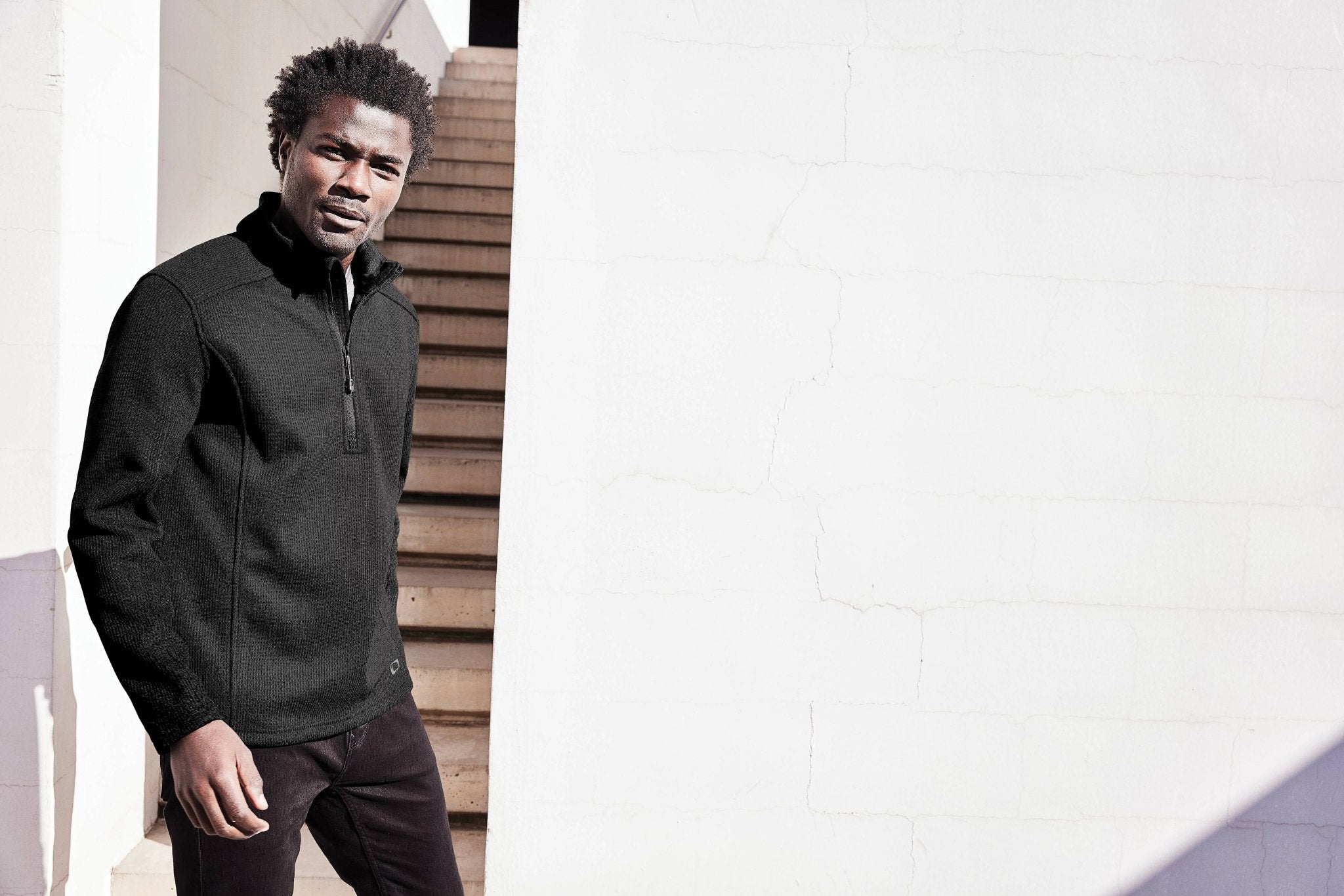 OGIO Grit Fleece 1/2 - Zip - JL Franklins