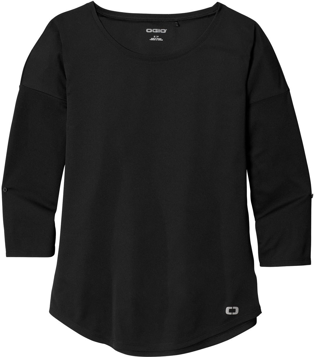 OGIO Ladies Gravitate Scoop 3/4 - Sleeve - JL Franklins