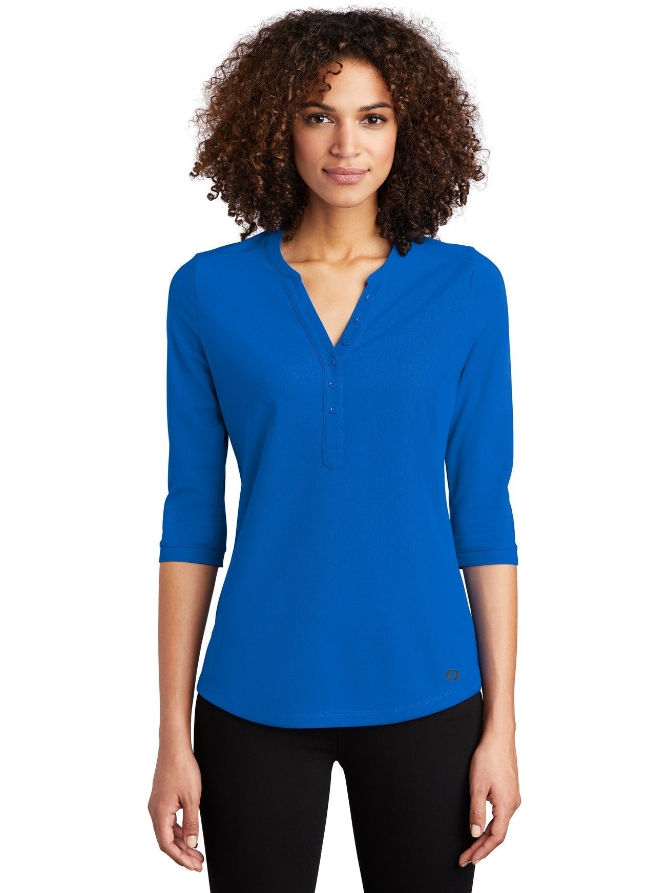 OGIO Ladies Jewel Henley - JL Franklins